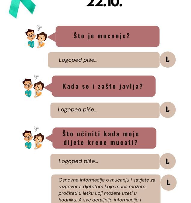 Obilježavanje Međunarodnog dana svjesnosti o mucanju