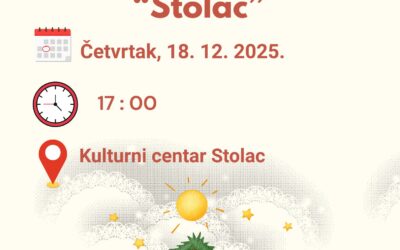 NAJAVA Božićna priredba Dječji vrtić “Stolac”