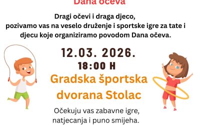 Sportske igre za tate i djecu – povodom Dana očeva